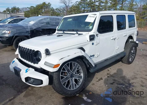 2024 Jeep Wrangler 4Xe Summit 4Xe from USA, damaged, VIN 1C4RJXU66RW220572